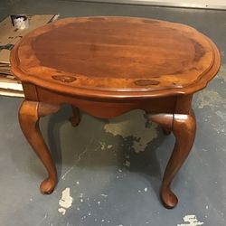 Wood End Table