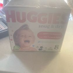 Huggies Size 8 Diapers