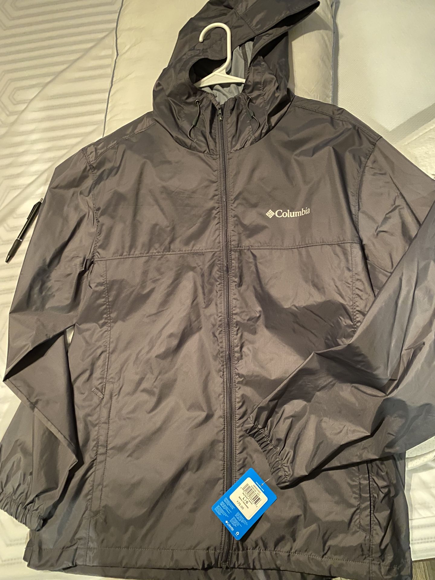 Columbia Mens Rain Jacket