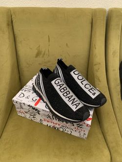 Dolce Gabbana black all diamond