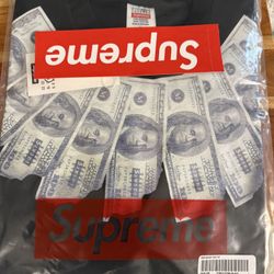Supreme MM6 money tee black size large
