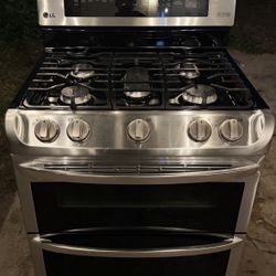 LG Double Oven Gas Stove