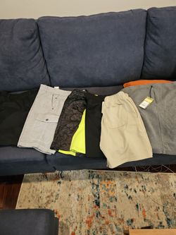 Mens Pants N Shorts - lightly used
