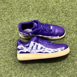 Nike AF1 Purple Skeleton Size 11.5 Men $100.00