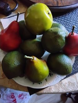 Plastic fruit