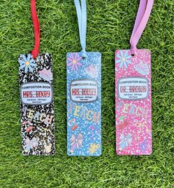 Teacher Metal Bookmarks