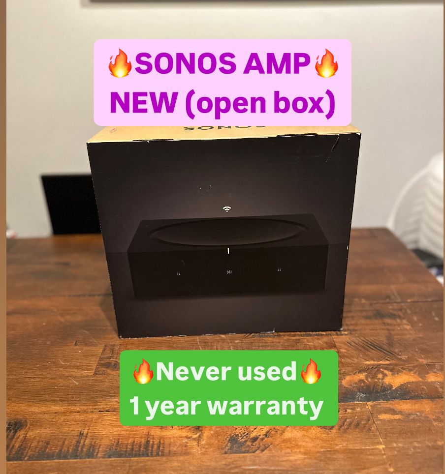 🔥 SONOS AMP 🔥 NEW (open Box Never Used) 🔥