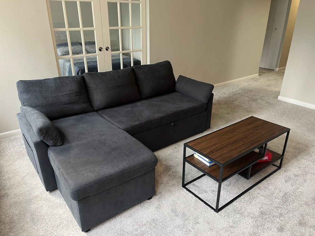 Living Room Set - Sofa, TV, Coffee Table and more