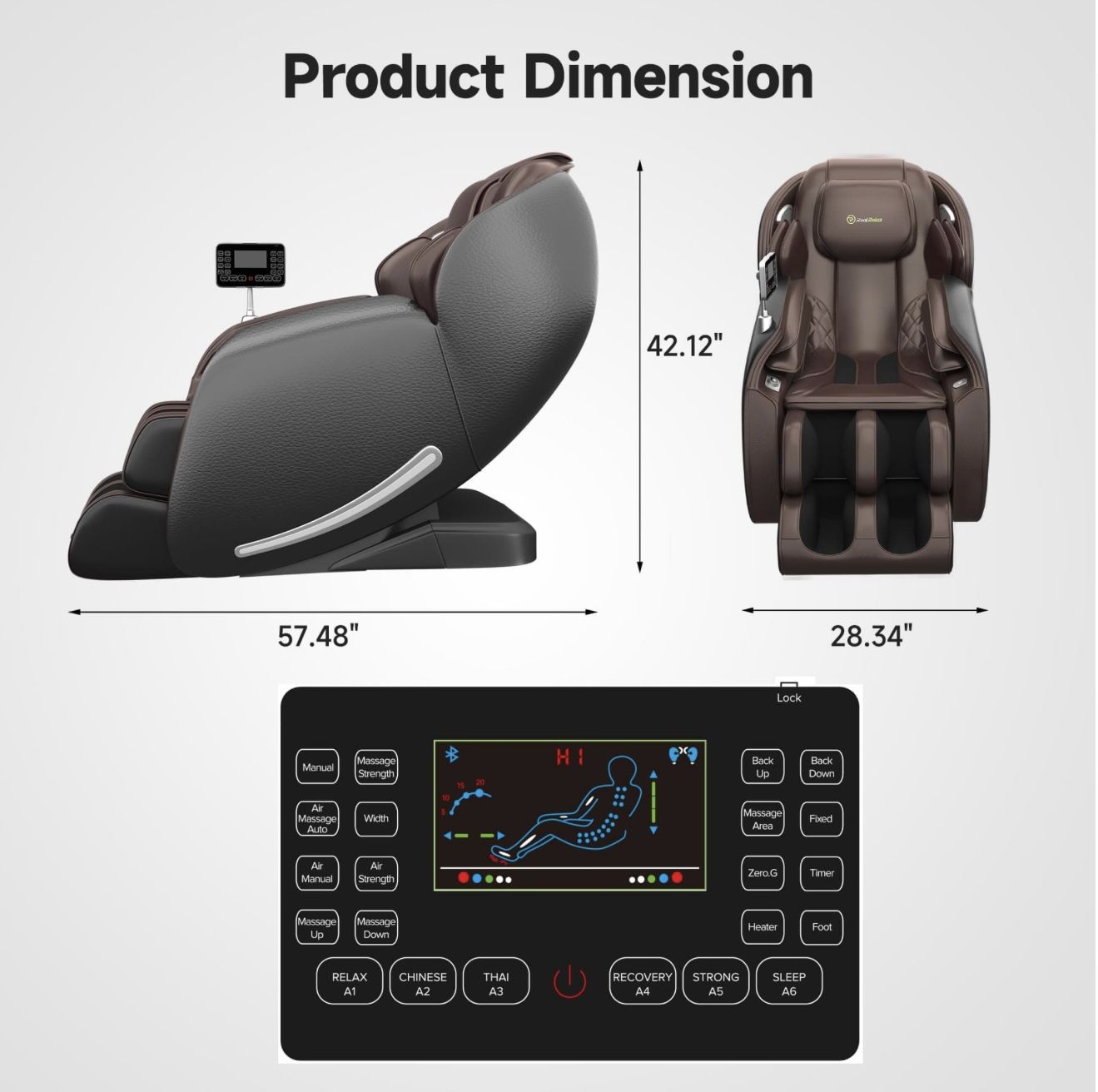 RealRelax Favor-06 3D Massage Chair