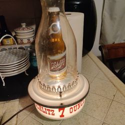 Vintage Schlitz Beer Bottle Sconce 1959 