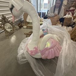 Vintage BARBIE Swan Lake Odette 2003 MATTEL Stuffed Large Size NWT