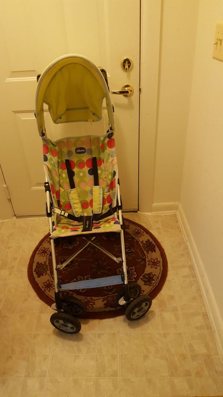 Use stroller still in good condition is just missing the bag on the back but still fine $25