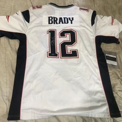 Tom Brady Signed Patriots Jersey Coa 