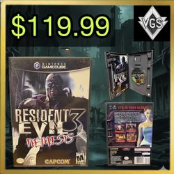 *RETRO* Resident Evil 3: Nemesis – Nintendo GameCube – 2003