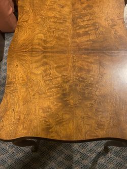 Antique Wooden Tray Table