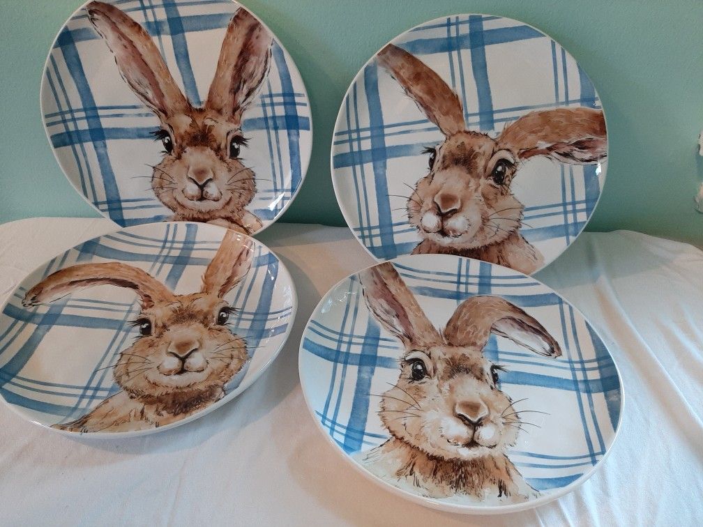 Pier 1 bunny plates online
