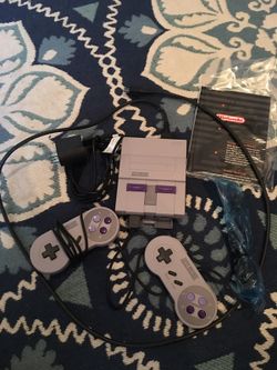 Mini super Nintendo preloaded with over 250 games