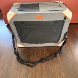 BCOCHAO Collapsible Dog Crate-Portable Dog Travel Crate 