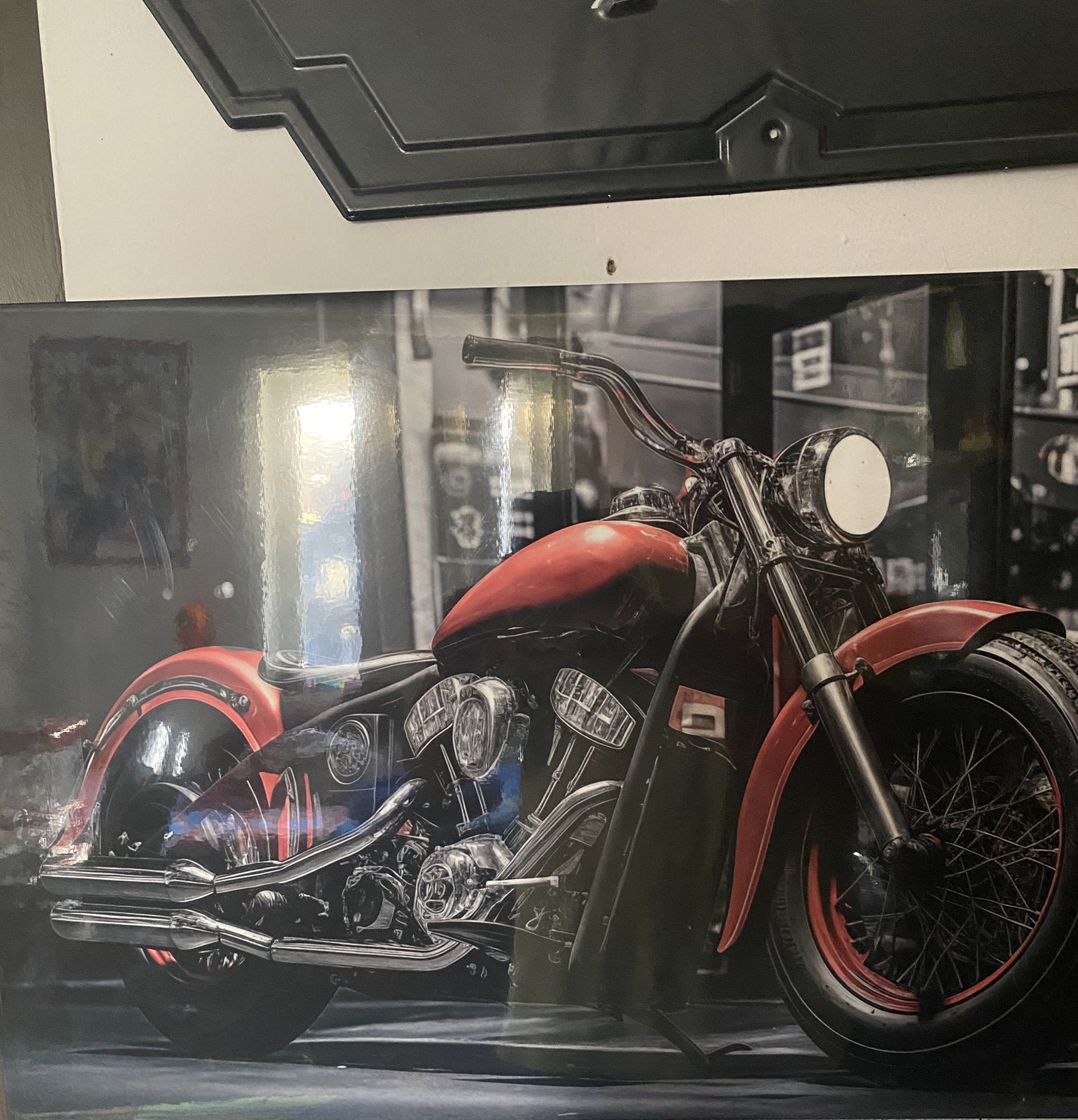 Motorcycle Poster Medium Size 