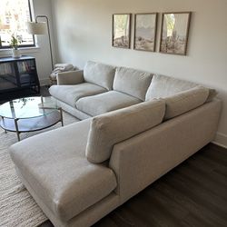 West Elm Haven 2-piece Chaise Sectional Sofa