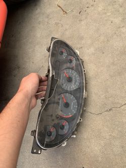 01-04 mustang Gt cluster