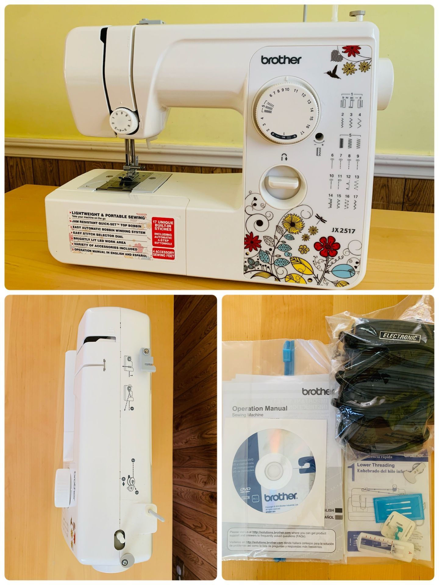 Brother JX2517 Sewing Machine