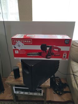 10" 20v Craftsman Chainsaw New