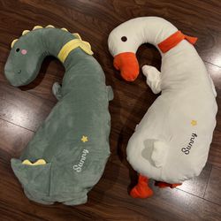 Giant Duck/Dinosaur Plush Toy Stuffed Animal Sleep Huge Pillow Soft Cute Gift