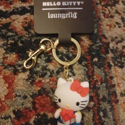 Brand New Hello Kitty Loungefly Keychain