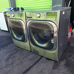 Jumbo Size Washer And Dryer Set Mega Size 