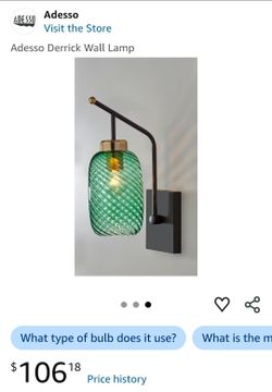 [Unopened] Adesso Derrick Wall Sconces x2