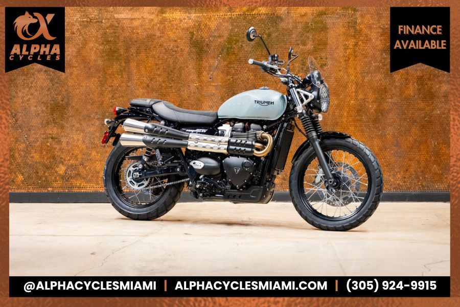 2022 TRIUMPH STREET SCRAMBLER 900