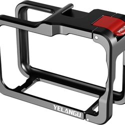 YELANGU Camera Cage for DJI Osmo Action 6