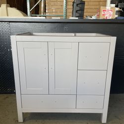 SALE ~ Solid Wood Bathroom Vanity - 36 inches