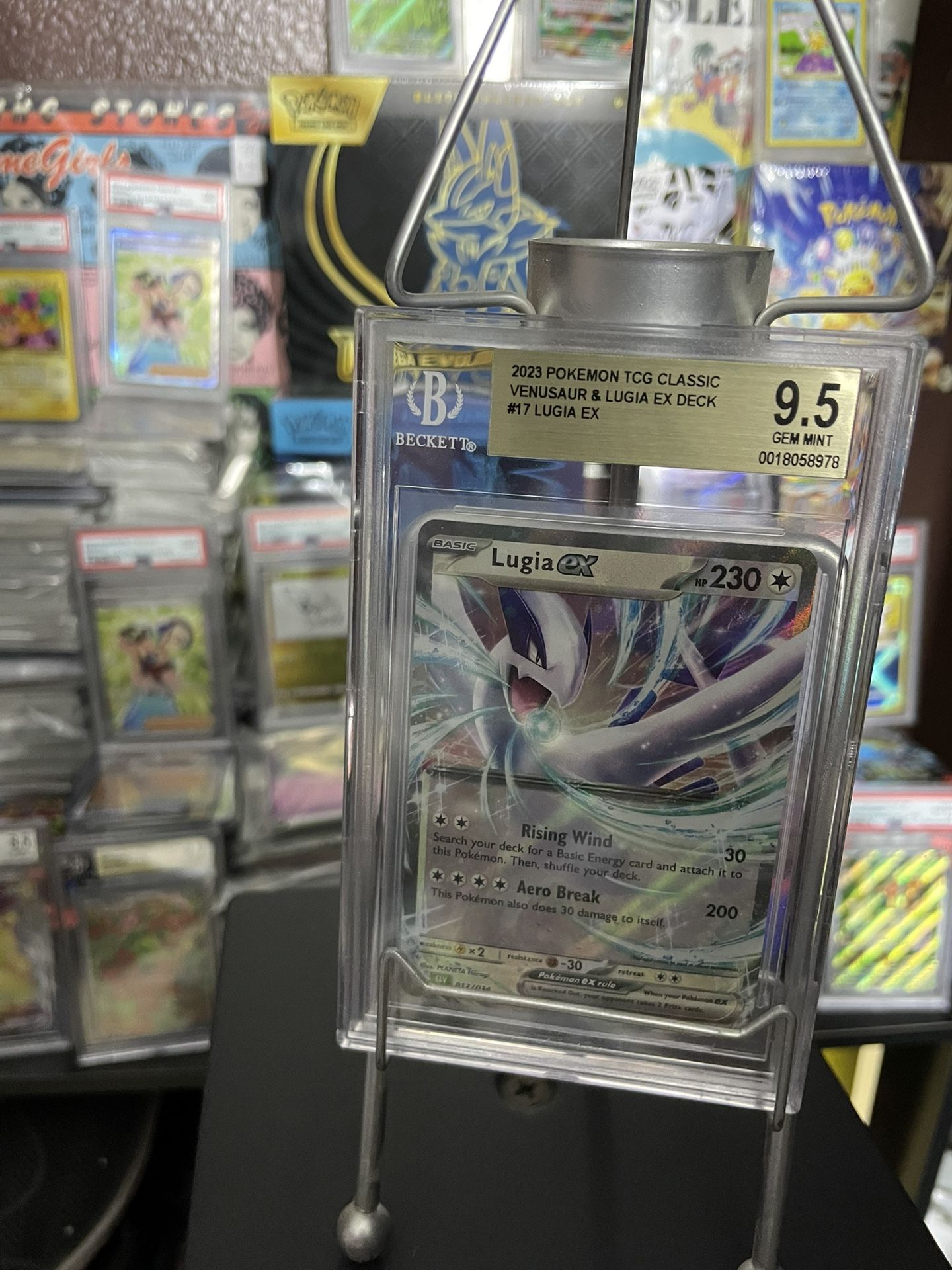 Pokémon Slab Lugia EX 