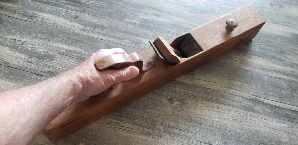 Antique Wood Hand Planer , Antique Tools , Woodworking Tools