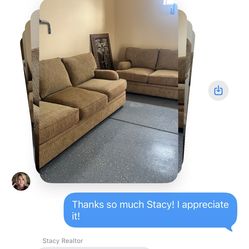 2 Custom Made Sofas! Excellent Condition!