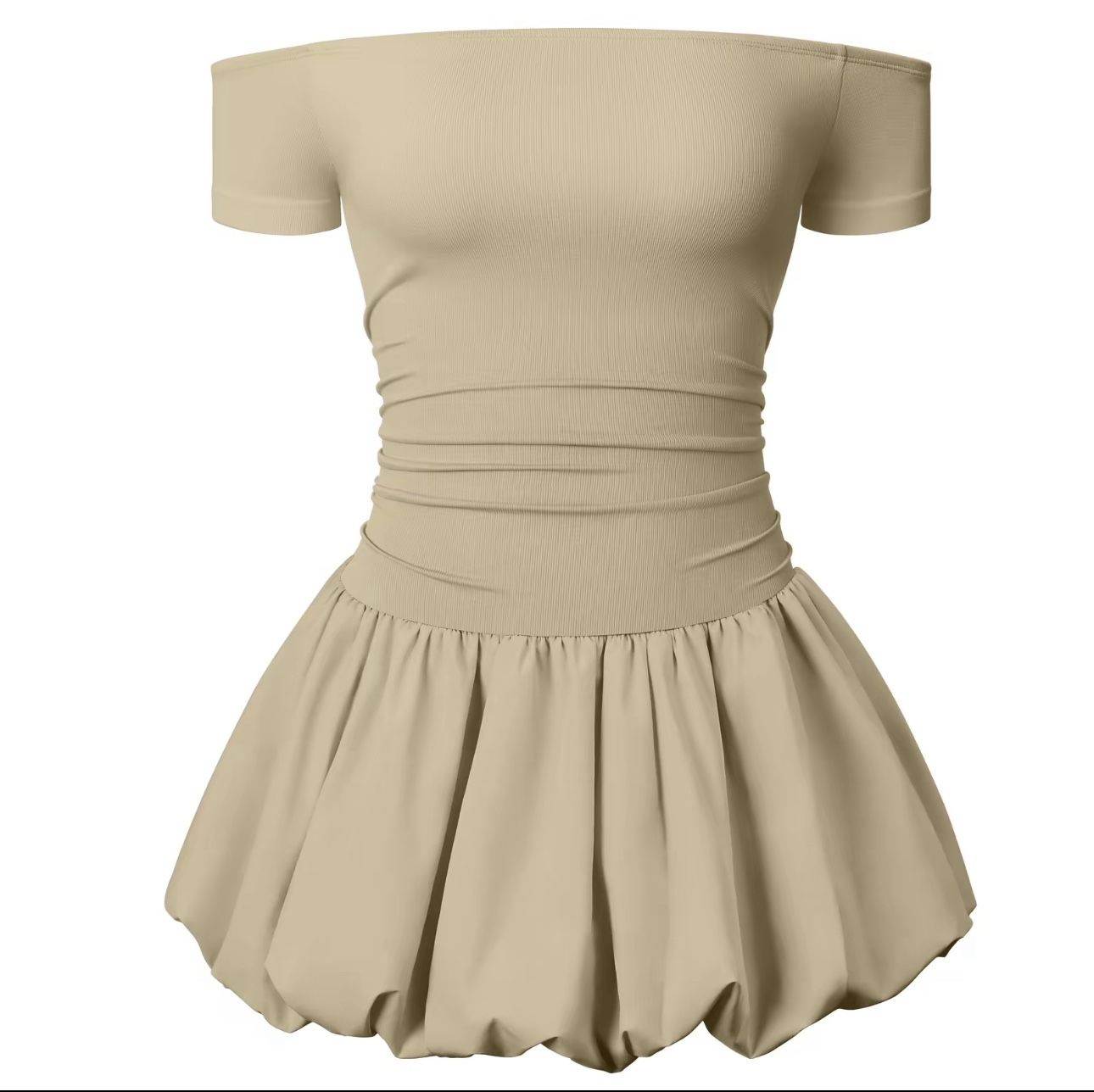 Womenswear Comfortable Basic Sports Mini Dress for Fashion Trendy Lightweight Soft casual