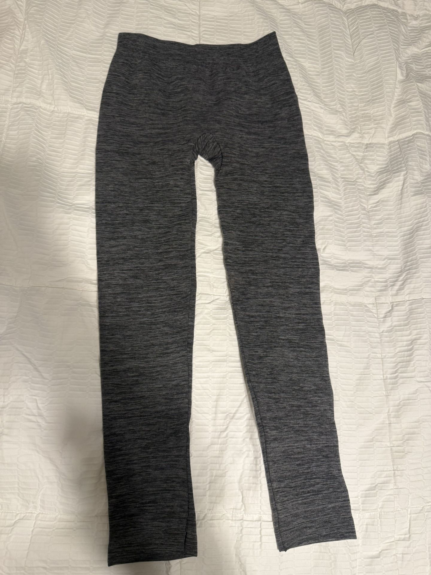 Grey Fleece Full Length Leggings Women’s XS/S NWOT Wallflower