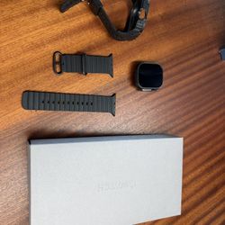 Apple Ultra 2 Titanium 49mm 49 mm Black Ti GPS + Cellular Apple Watch Sapphire Crystal Smart Watch Iwatch 