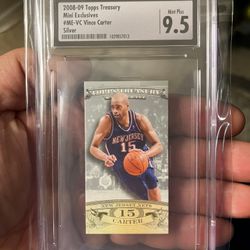 Vince, Carter Graded Card
