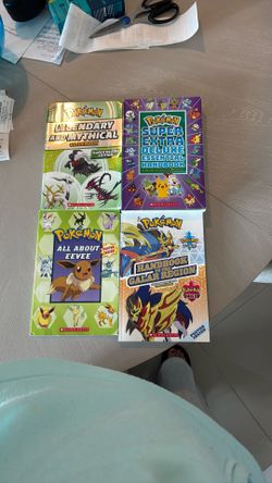 Pokemon Books Excellent Condition