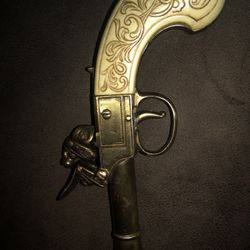 Antique toy pop gun