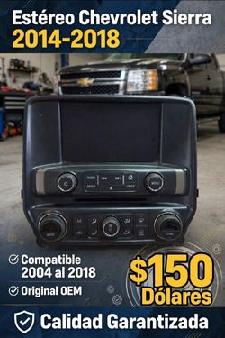 Modelos para Chevrolet 2014 al 2018
