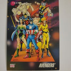 x1 1992 Marvel Avengers #171 Card 