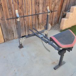 Weight Bench Table Bar Weights