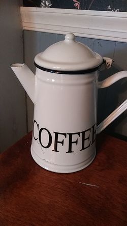 Tin Coffee pot