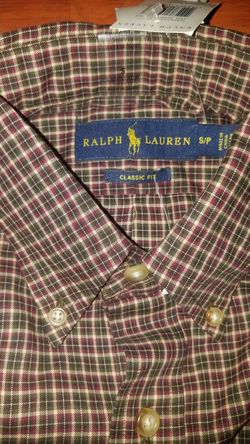 POLO RALPH LAUREN BUTTON UP small