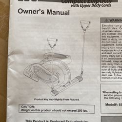 Elliptical With Cords