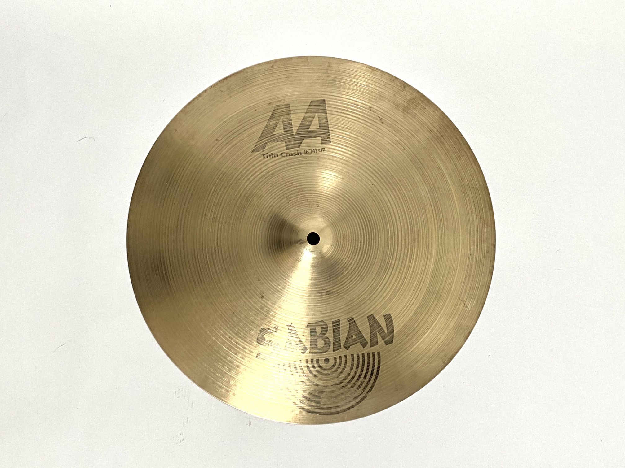 Sabian 16” AA Thin Crash Cymbal